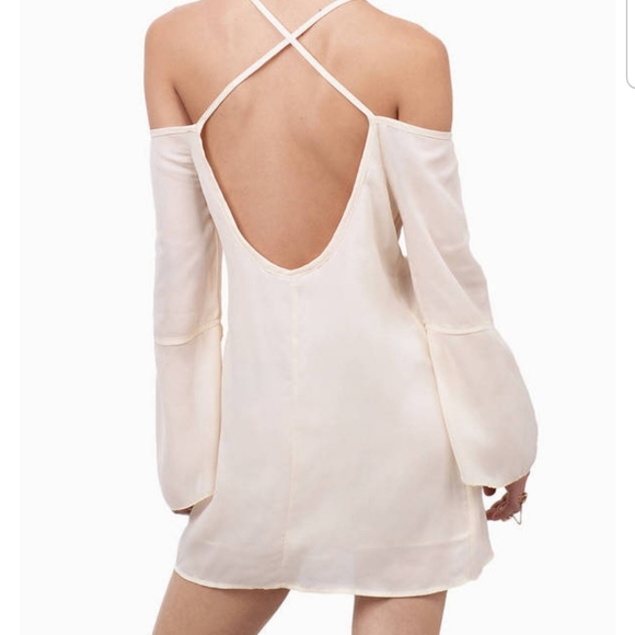 Tobi Take Me Back Cream Mini Dress - Picture 4 of 4